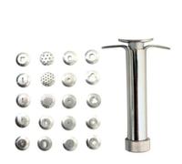 Glorex 6 8076 50 - Seringue de modelage (Métal) avec 19 disques à motifs