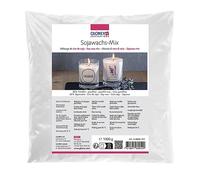 GLOREX Mélange de Cire de soja, Wax, Blanc, 1000 g