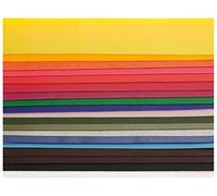 GLOREX 6 8616 003 Wachsplatten Plaques de couleur, 200 x 40 mm, 20 Pièces, Coloris Aléatoire