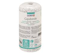 Glorex 6 9502 60 Bande Plâtrée, 2m x 10cm, Blanc