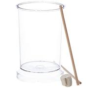 Glorex 6 9736 0 Moule à Bougies, Rond 60 x 80 mm