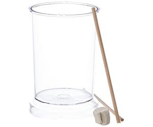 Glorex 6 9736 0 Moule à Bougies, Rond 60 x 80 mm