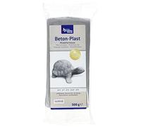 Glorex 61780730 6 1780 730 Plast, Pâte à Modeler Aspect Béton, Gris, 500g, 14,5 x 6,5 x 3 cm