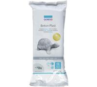 Glorex 61780731 Béton PlastPâte à modeler aspect bétonGris1kg1000 g