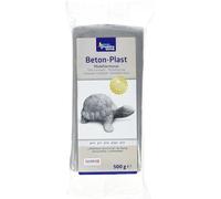 Glorex 61780731 Béton PlastPâte à modeler aspect bétonGris1kg1000 g