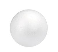 GLOREX Boule polystyrène Blanc 4 x 4 x 4 cm