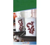 GLOREX Cire de décoration Vert Clair 20 x 11,6 x 0,1 cm