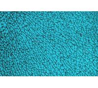 GLOREX Crackle Mosaic Plaque en Verre Turquoise 26 x 17,5 x 1 cm