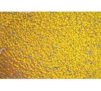 GLOREX Crackle Mosaic Plaque, Verre, Jaune, 15 x 0,5 x 27 cm