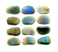 GLOREX Décor Mosaic 300 g, verre, gris, 9 x 9 x 5,5 cm