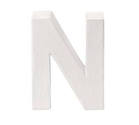 GLOREX en carton Lettre - N, Blanc, 10 x 8 x 3,5 cm