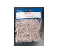 Glorex engelshaar lamettahair, gelockt, silber 63804132