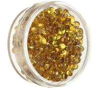 GLOREX Farfalle 6,5 mm argenté 17 g, Marron, 4 x 4 x 1,5 cm