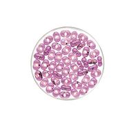 GLOREX Farfalle 6,5 mm argenté 17 g, Violet, 4 x 4 x 1,5 cm