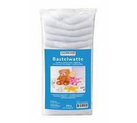 Glorex GmbH GLOREX Ouate de rembourrage 250 g, blanc,47 x 20 x 10 cm