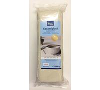 GLOREX Keramiplast Pâte à modeler Blanc 2,5 kg