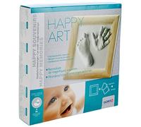 Glorex- Coffret Cadeau Happy Art Pinie/Chine, 6 2704 013, Blanc, 25 x 24.5 x 5 cm