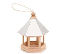 GLOREX Mangeoire, certifié FSC, Bois, Naturel, 19 x 13,5 x 24 cm