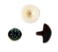 Glorex Nez Plastique Noir 13 x 6,6 x 2 cm