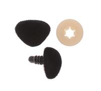 GLOREX Nez, Plastique, Noir, 13 x 8 x 1,5 cm, 25 unités de