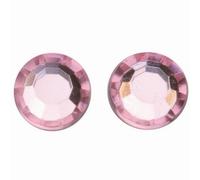 GLOREX P et d Diamant Rond 6 mm Autocollant, Plastique, Rose, 14,5 x 8.6 x 0,2 cm