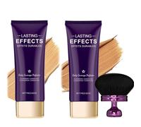 Gloreya Correcteur de Teint Corps,Fond de Teint Jambes Waterproof Illuminateur et Camouflage Haute Couvrance,Résistant à l'Eau et à la Transpiration,Couverture de Tatouage，Natural+Dark