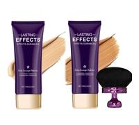Gloreya Correcteur de Teint Corps,Fond de Teint Jambes Waterproof Illuminateur et Camouflage Haute Couvrance,Résistant à l'Eau et à la Transpiration,Couverture de Tatouage，Ivory white+Natural
