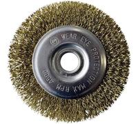 GLORIA Brosse à Joints en Acier Ø11 cm - Brosse de Rechange pour MultiBrush & WeedBrush | pour Nettoyage des Joints & désherbage | Compatible nettoyeurs de Joints électriques GLORIA
