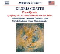 Gloria Coates Gloria Coates: Piano Quintet/Symphony No. 10 /... (CD) Album