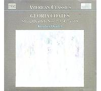 Gloria Coates : Quatuors à cordes n° 2, n° 3, n° 4, n° 7 et n° 8
