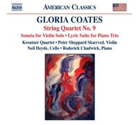 Gloria Coates - String Quartet No. 9 - Sonata For Violin Solo - Lyri - G2z