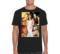 Gloria Estefan - Men's Crewneck T-T-Shirts à Manches Courtes FCA #FCAG88964(X-Large)