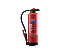 GLORIA Extincteur à eau 6 kg rechargeable classe d’incendie A 34 A avec suppo...