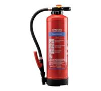 GLORIA Extincteur à eau 6 kg rechargeable classe d’incendie A 34 A avec suppo...