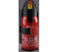 Gloria Extincteur à poudre ABC avec manomètre et support mural 1 kg