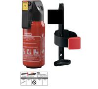 Gloria Voiture Auto-Pulverlöscher P1DB, 1kg Brandklasse Abc Support Et Plaque