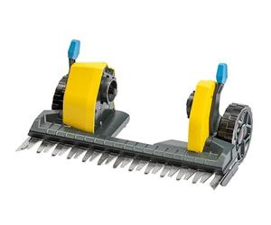 Gloria FineCut Tête de Coupe | Accessoire MultiBrush | Taille des Bordures | Tête de coupe XL 36cm | Hauteur réglable 3 niveaux | Le complément idéal du robot tondeuse pour une coupe nette rase-bord