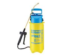 Gloria – Pulvérisateur à pression Prima 5 – 5 L jaune et bleu, lance et buse en laiton