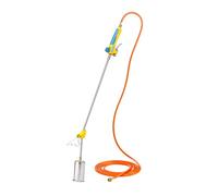 GLORIA Kit Désherbeur Thermoflamm Professional Set | Version allemande | Pour bouteille de gaz allemande | 1000°C | Inclus : tuyau 5m & détendeur DE | Pour grandes surfaces & allées | Sans chimie