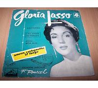 Gloria Lasso - Amour, Castagnettes Et Tango / Malaguena / L'étranger Au Paradis / Adieu Mon Pays - 45 tours 7"