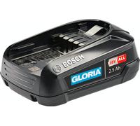 Gloria Maison et Jardin 2.5 Ah Bosch Batterie 729101.0000 Batterie d'outillage 18 V 2.5 Ah Li-Ion