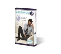 Gloria Med Man Support 18 Chaussette Coton Noir Taille 5 1 Paire