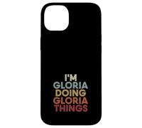 Gloria Name Gloria Personalized Name First Given Coque pour iPhone 14 Plus