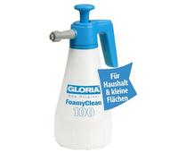 GLORIA Pulvérisateur à mousse FoamyClean 100 – 1 L, canon à mousse manuel, 3 niveaux réglables
