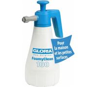 GLORIA Pulvérisateur à mousse FoamyClean 100 – 1 L, canon à mousse manuel, 3 niveaux réglables