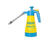 Gloria Pulvérisateur à Pression Hobby 125 Plus | Pulvérisateur 1,25 L Résistant aux Acides (EPDM) | pour Vinaigre, Phytosanitaires & Désherbant | Lance Pivotante Flexible | 3 Bar