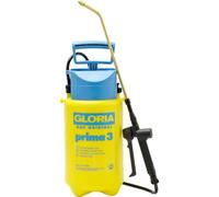 GLORIA Pulvérisateur de jardin Prima 3 – 3 L pression, compact léger, buse laiton réglable