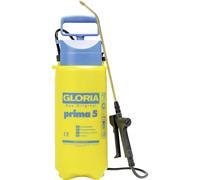 Gloria Feuerlöscher Pulvérisateur de jardin Prima 5 – 5L, lance et buse réglable en laiton, manuel