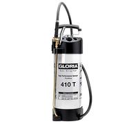 GLORIA 410 T Profiline, Pulvérisateur à pression haute performance de 10L | Pulvérisateur professionnel oléofuge en acier inoxydable | avec raccord de compresseur et manomètre | 6 bar | blanc/noir