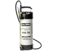 Gloria Pulvérisateur Haute Performance 410 TK Profiline | 10L Acier Revêtu | Raccord compresseur pour travail continu sans pompage | Cuve acier 10L à 6bar | Joints FKM oléofuges | Idéal grands chantiers